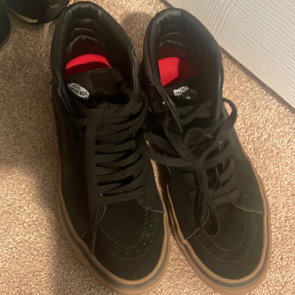 Boys vans high top shoes